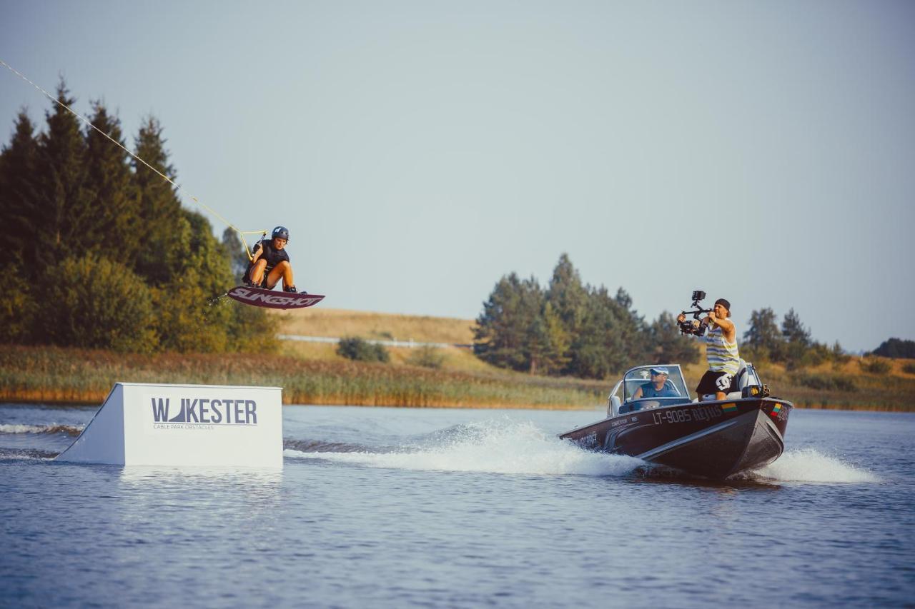 Wakepond Atostogu Slenis Villa Anykščiai Kültér fotó