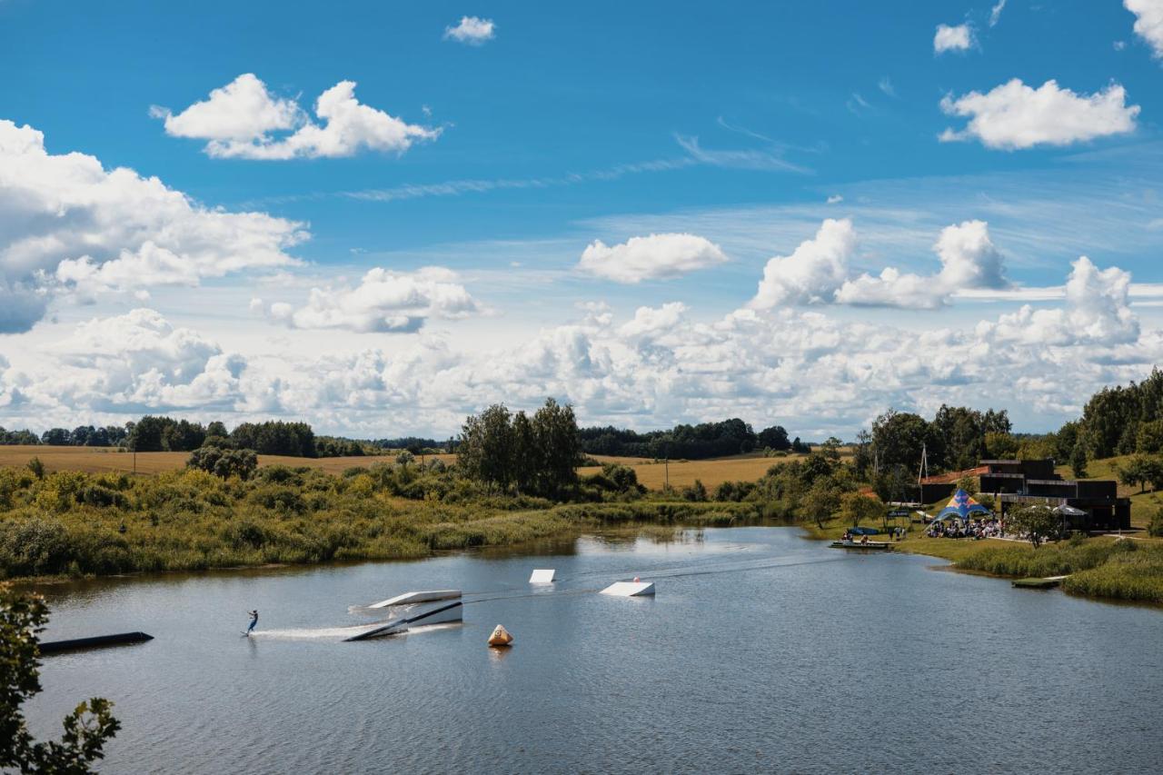 Wakepond Atostogu Slenis Villa Anykščiai Kültér fotó